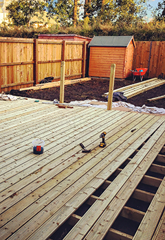 Backyard Deck Installation Calabasas